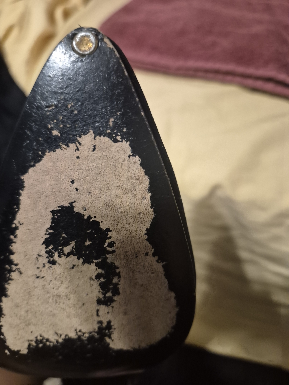 Vintage Yves Saint Laurent Black Suede Pointed-Toe Pumps - Picture 5 of 13